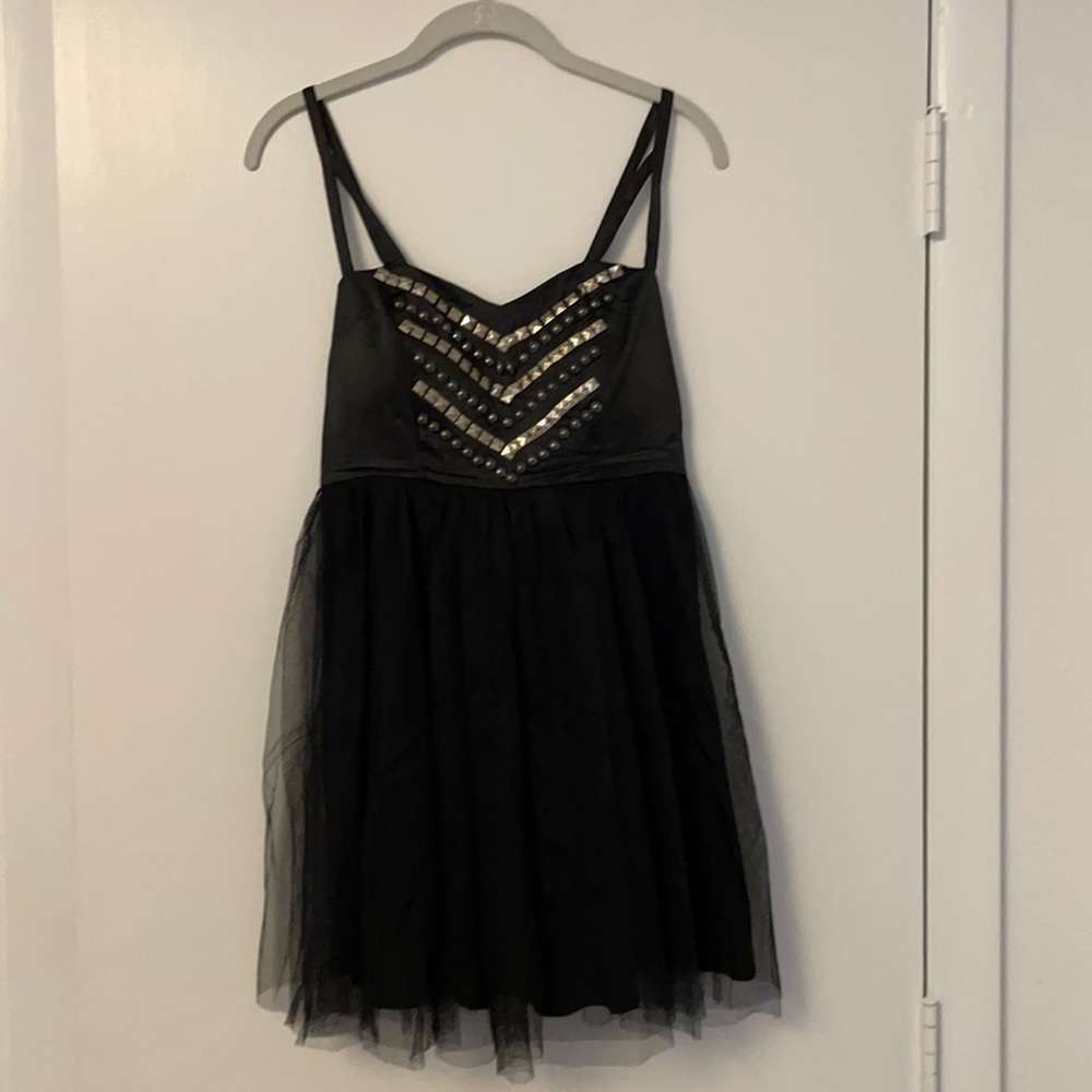 Hot Topic punk princess studded dress